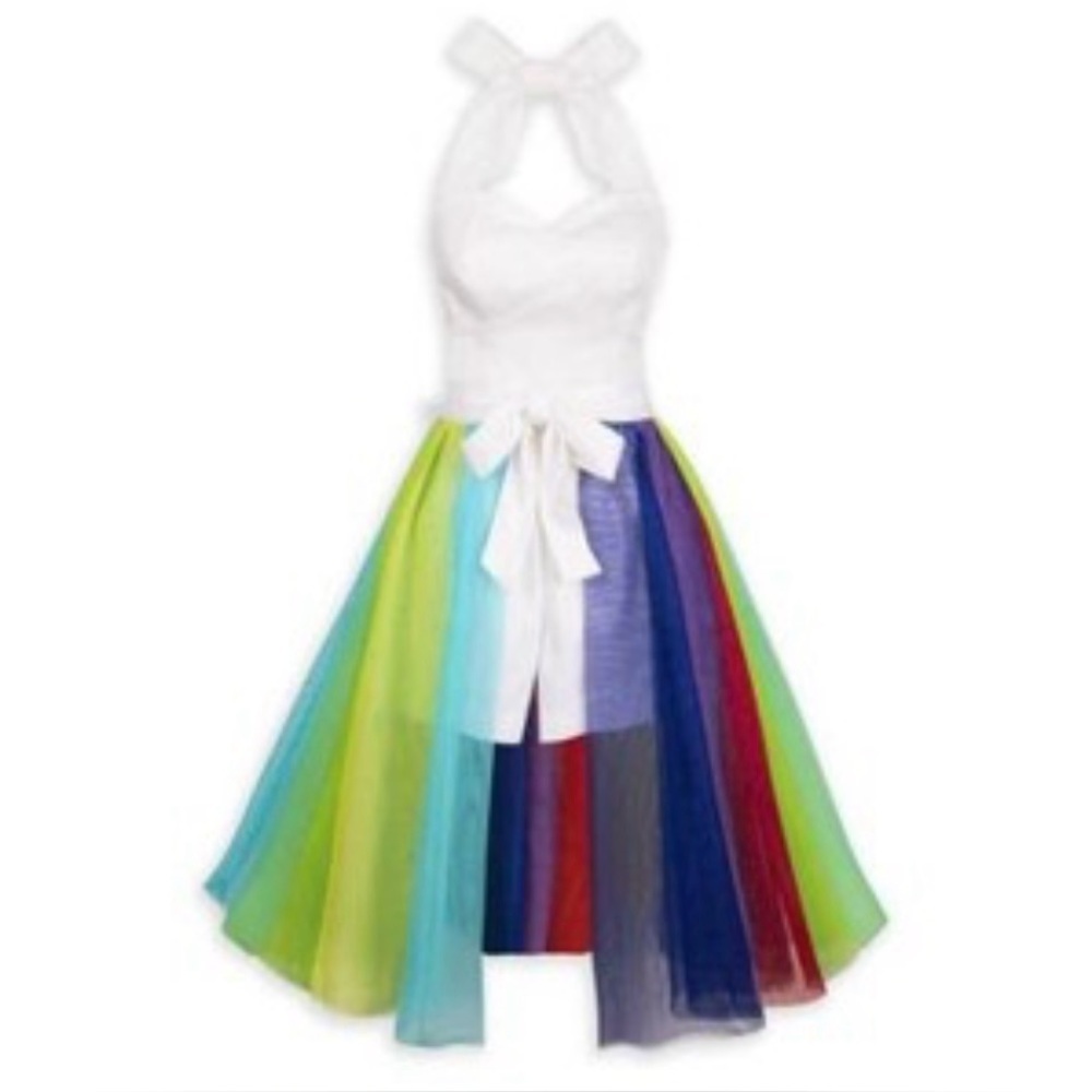 DISNEY Dress Shop Pixar’s Inside Out Unicorn Short Romper Small NWT